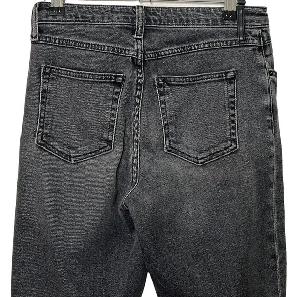 Alexander Wang Grip Skinny Jeans Women’s Size 25 Grey Fade High Rise Stretch - Picture 6 of 13